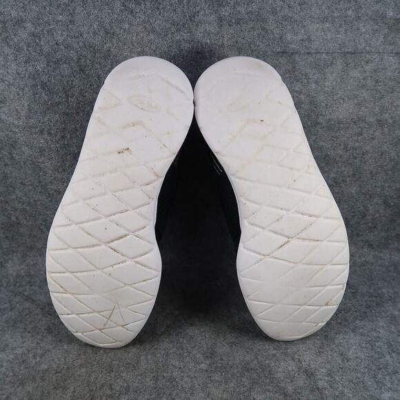 Athletic Works Shoes Men 9 Slip On Athletic Trainer Casual Comfort Sneaker Black - Picture 10 of 11